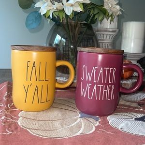 Rae Dunn Fall Mug Set - Sweater Weather & Fall Y’All